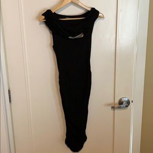 Alice + Olivia Black fitted dress Size S